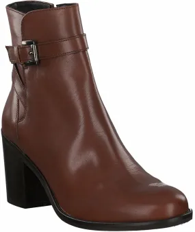 Absatz-Stiefeletten für Damen 106221776373 (Braun)
