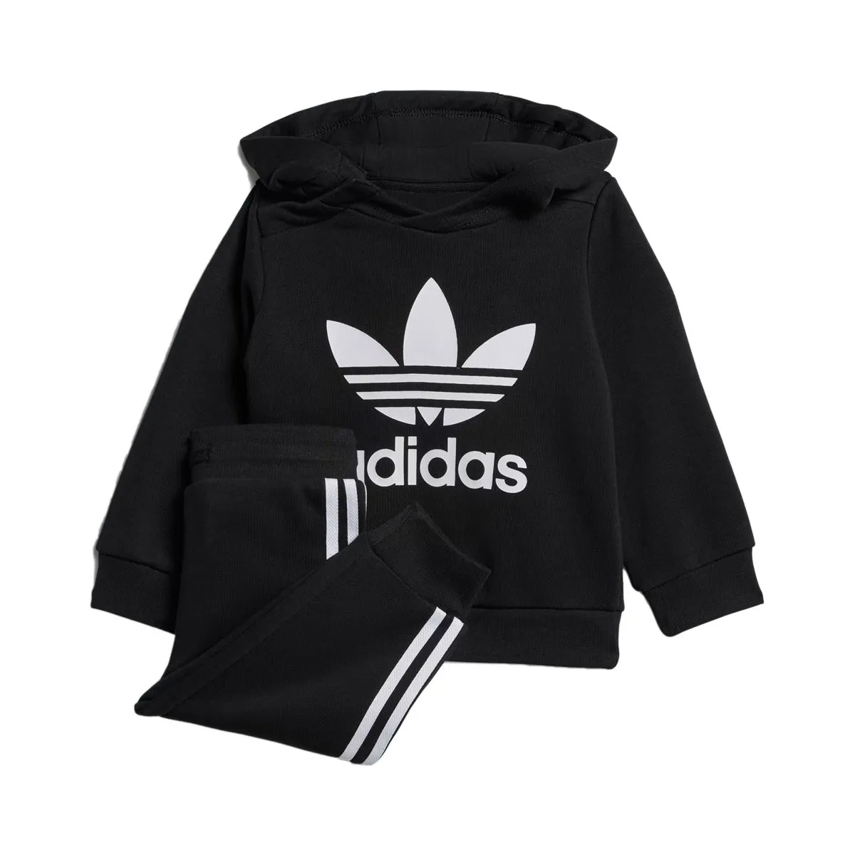 Adidas Hoodie Set Anzug IX5165 - schwarz-weiss