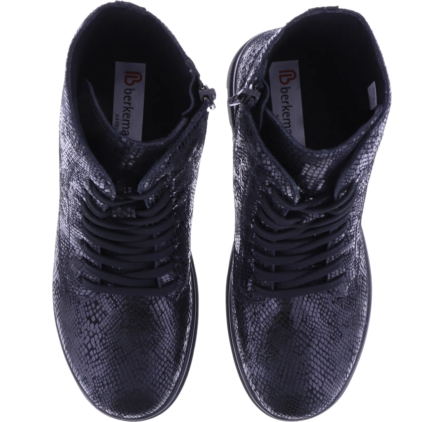 Berkemann / Modell: Sanja / Schwarz Perlatoleder / Form: Bilbao / 03804-972 / Damen Stiefel