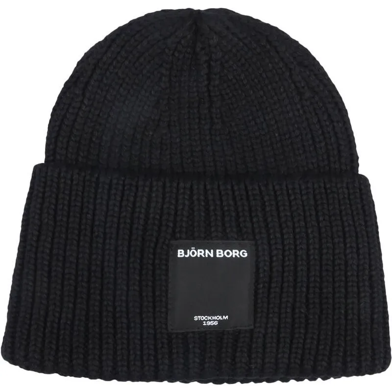 Bjorn Borg Knitted Mütze Schwarz -
