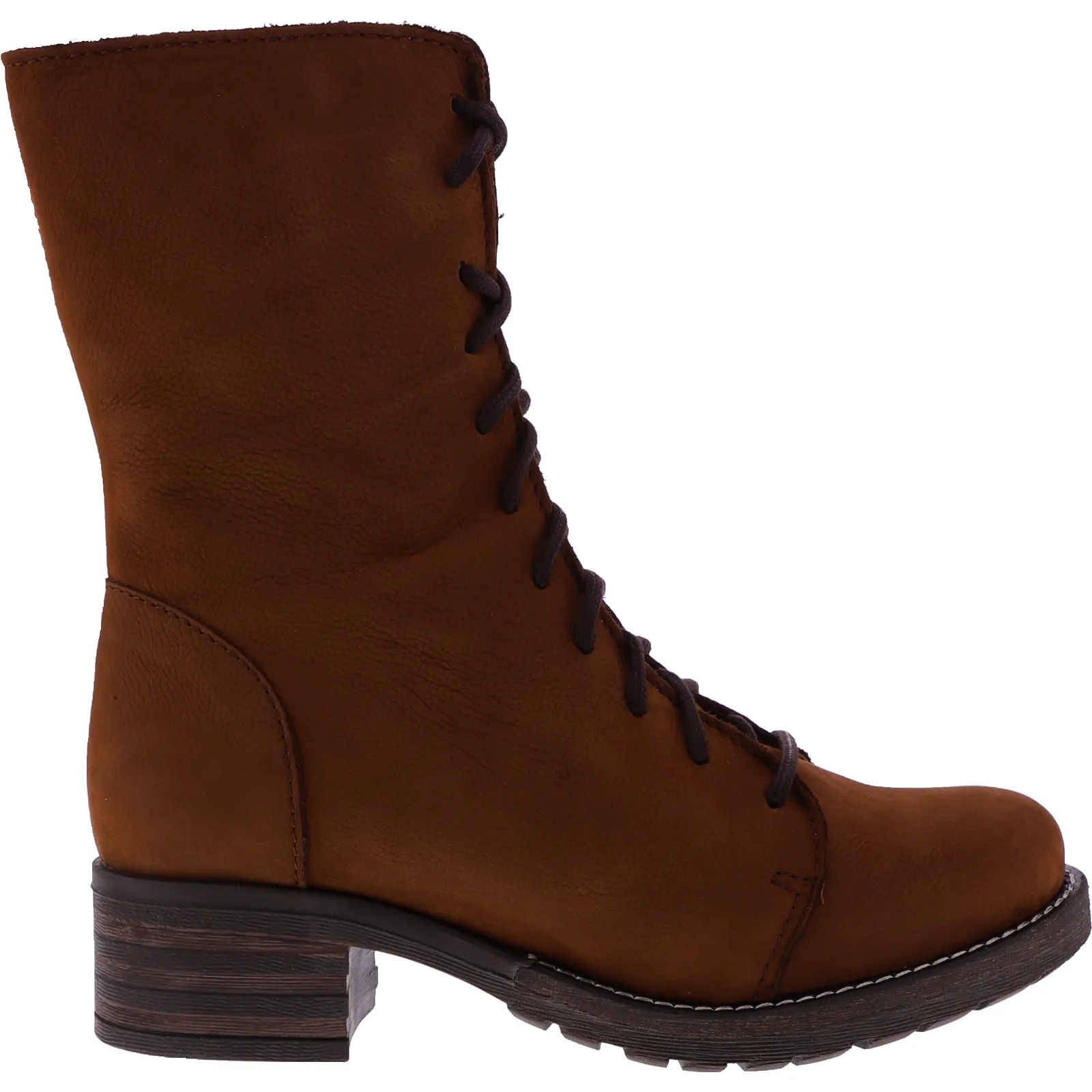 Brako / Modell: Military / Cuero-Koyo Cognac-Braun Nubukleder / Art: 8470 / Damen Stiefel
