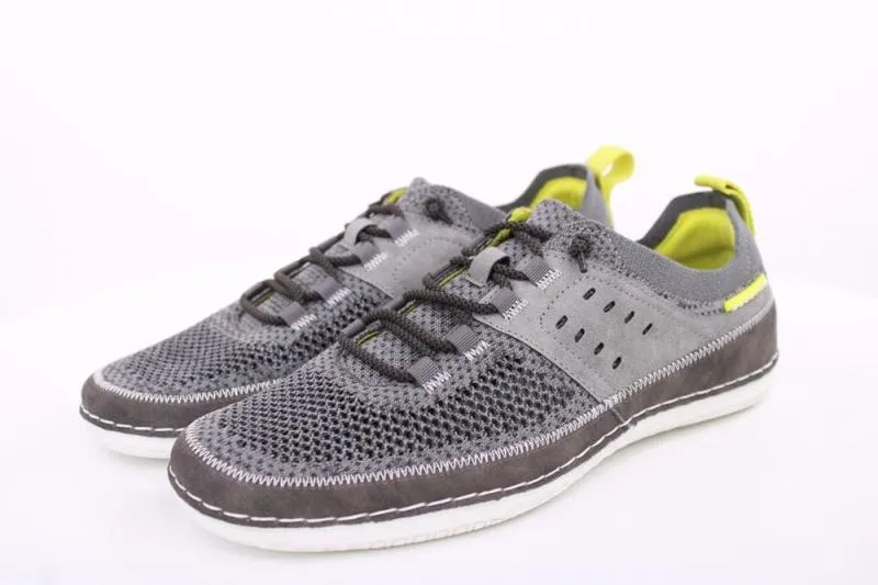 bugatti Herren Sneaker Halbschuh Wechselfußbett grau S14 341-AFF09-690