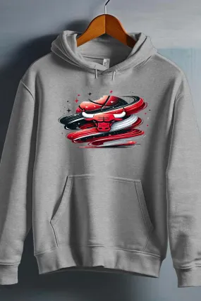 BullBall – Herren-Sweatshirt mit Kapuze
