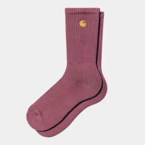 Carhartt WIP Chase Socks: Dusty Fuchsia | Socken