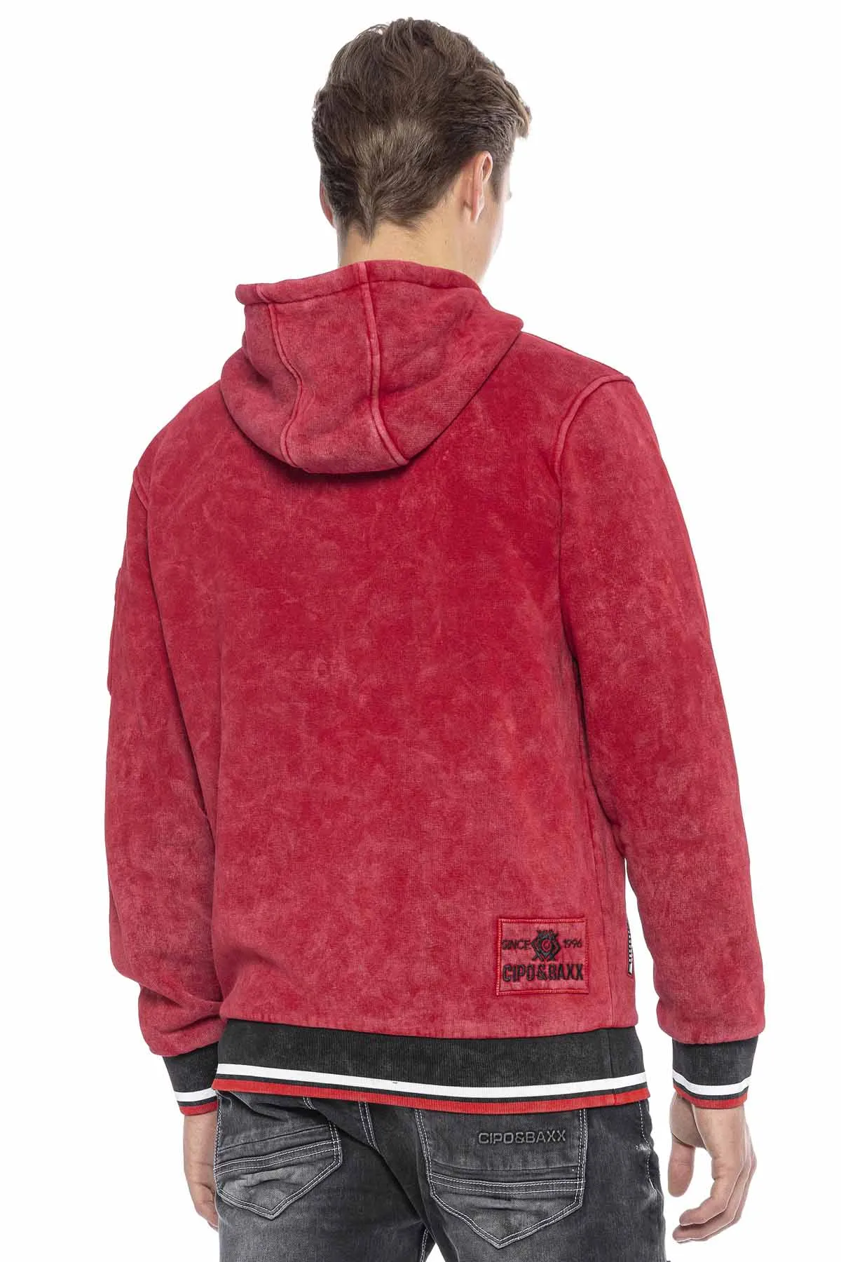 CL418 HERREN HOODIE SWEATJACKET