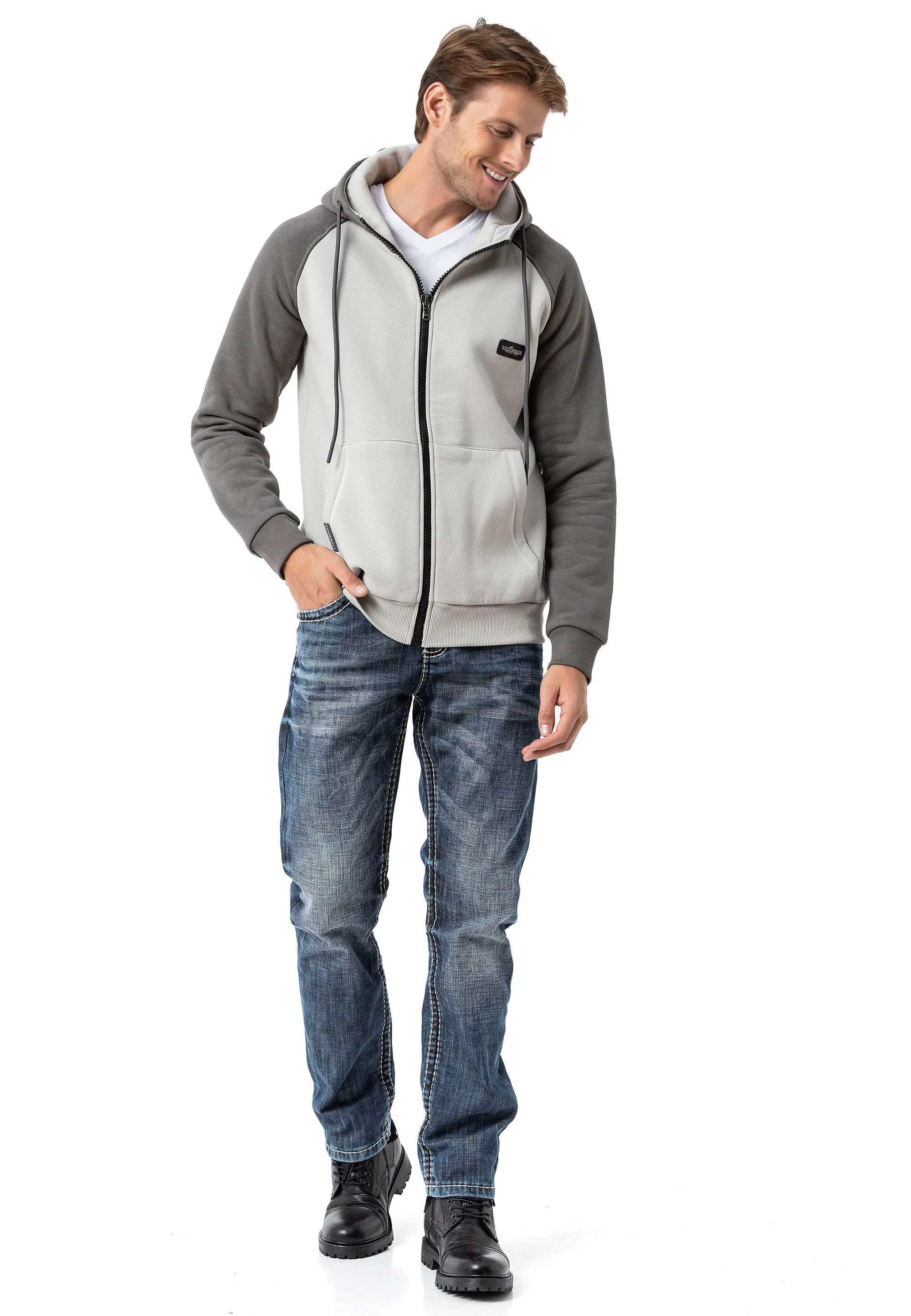 CL579 HERREN HOODIE SWEATJACKET