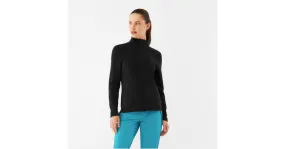 Damen-Fleece-Sweatshirt Viking TESERO schwarz L