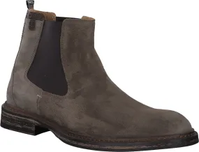 DE MOKER Herren-Stiefeletten aus Leder 213302000001 (Beige)