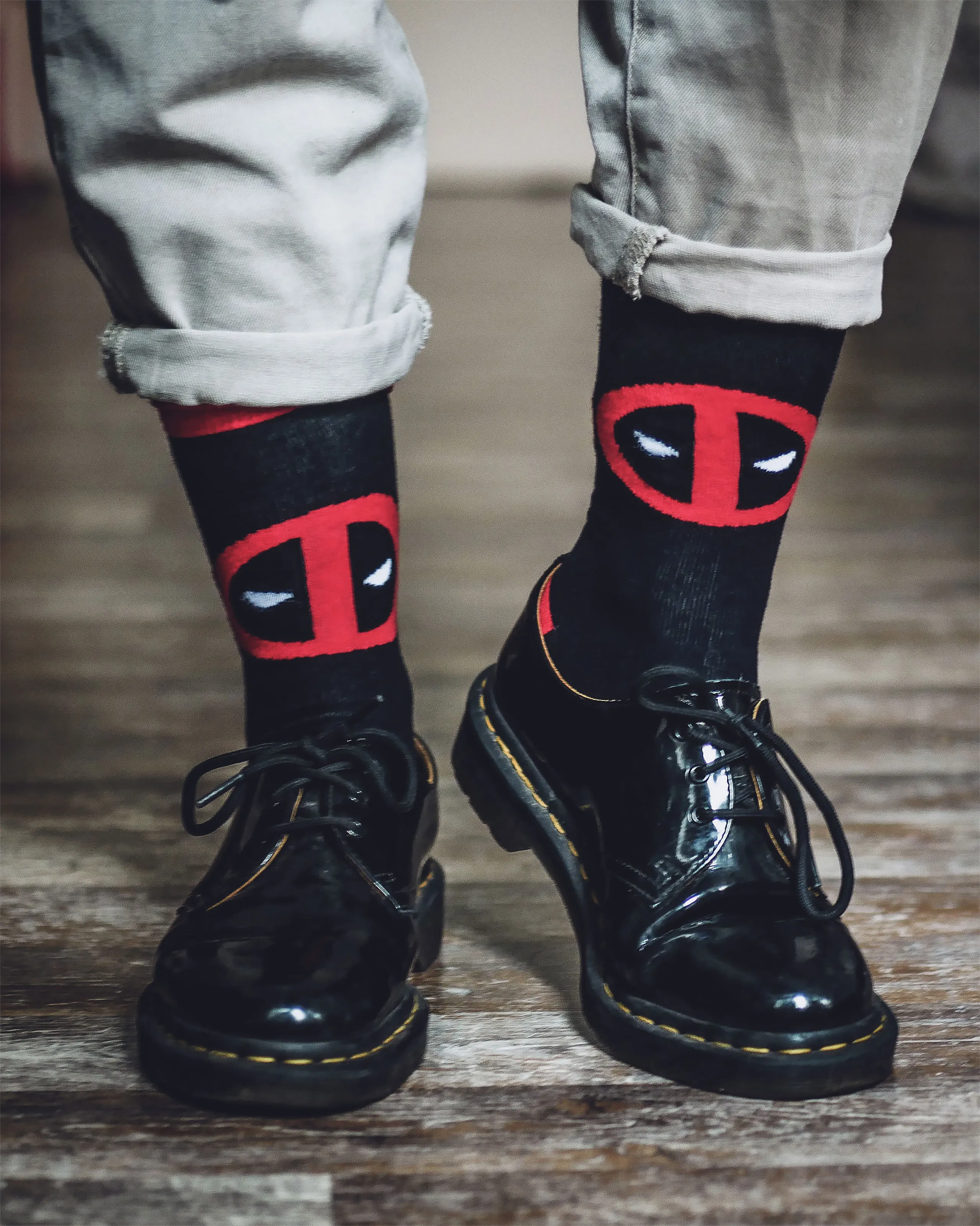Deadpool Socken 3er Set-| Elbenwald