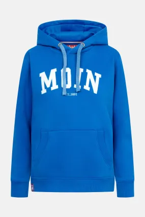 Derbe Hoodie Moin Damen Blau