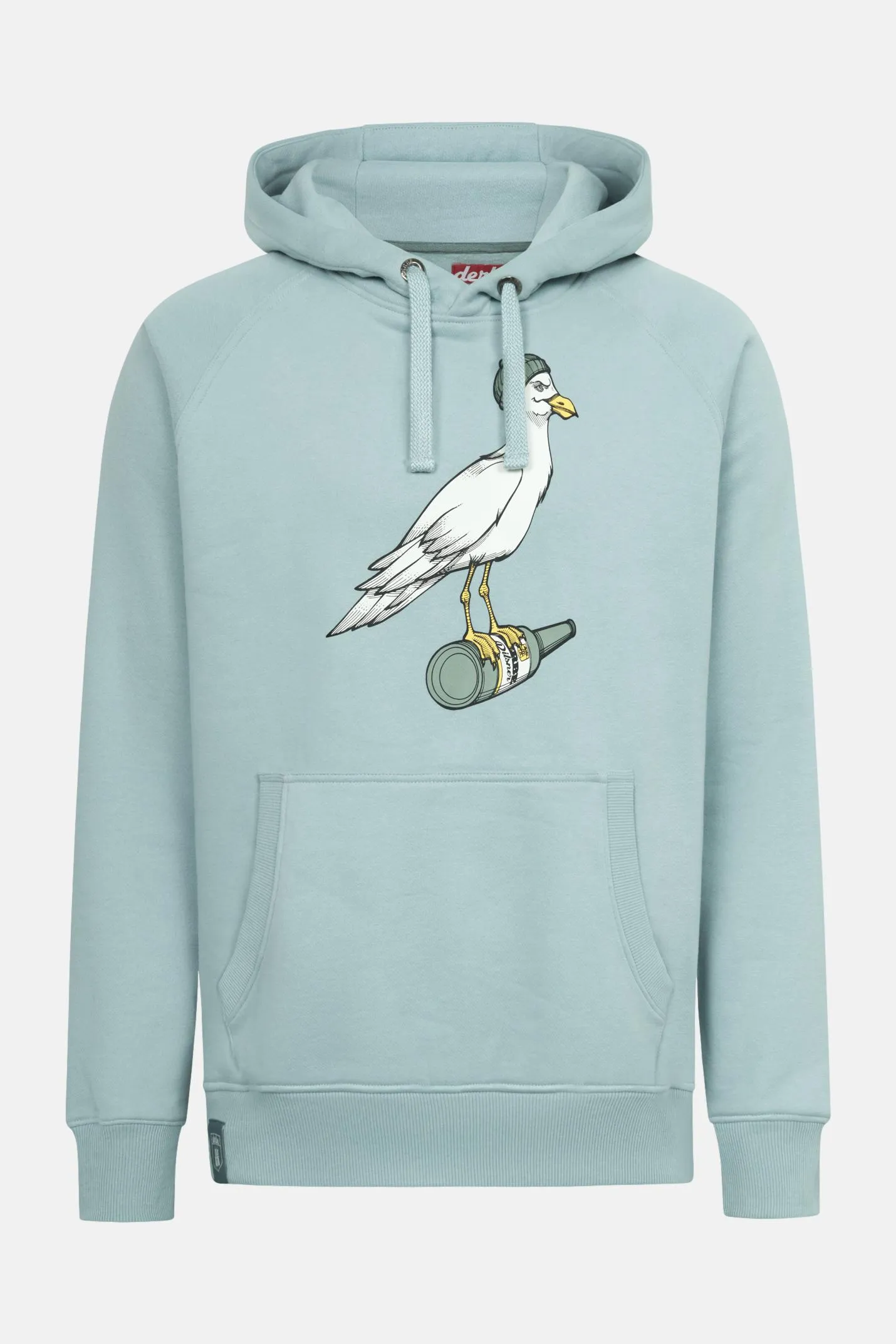 Derbe Hoodie Sturmmöwe Herren Hellblau Türkis
