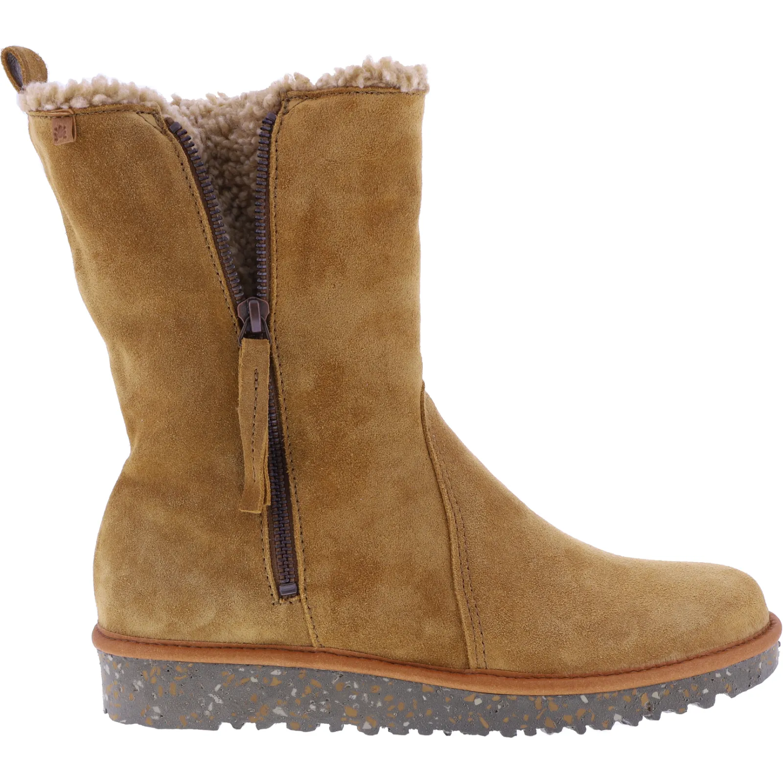 El Naturalista | Felsen | N5633 | Toffee-Braun | Kalbsleder | Damen Stiefel mit Warmfutter