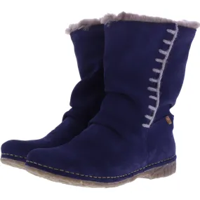 El Naturalista / Modell: N5468 Angkor / Farbe: Lux Suede Ocean Leder-Lammfell / Damen Stiefel