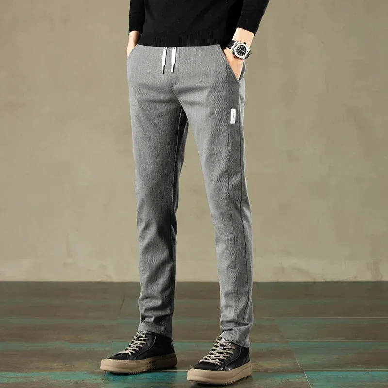 Elegante Herrenhose mit Kordelzug