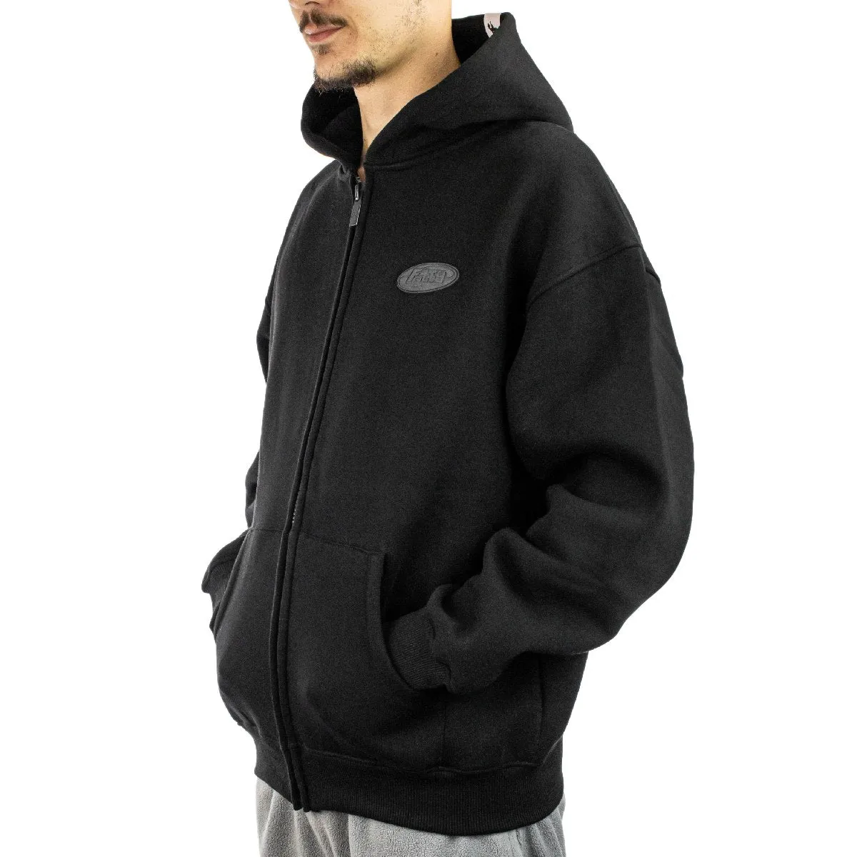 FNTSY Basic Zip Hoodie 24210807-990 - schwarz