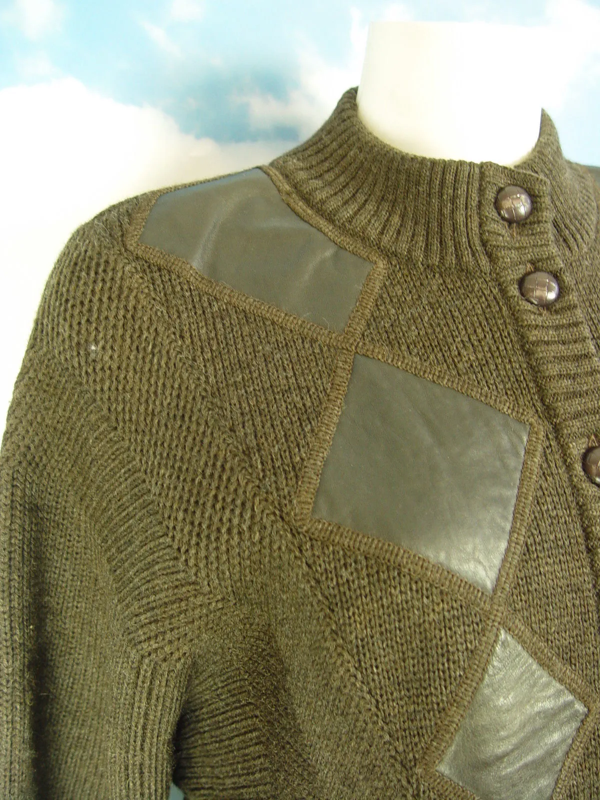GEIGER neuwertig sehr dick Blouson Strickjacke Jacke Trachtenjacke Gr.46