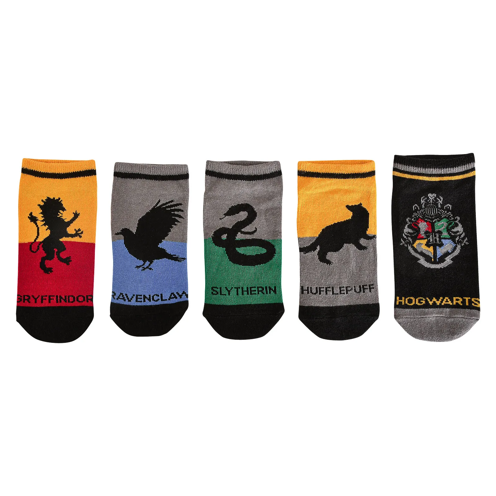 Harry Potter - Hogwarts Socken 5er Set-| Elbenwald