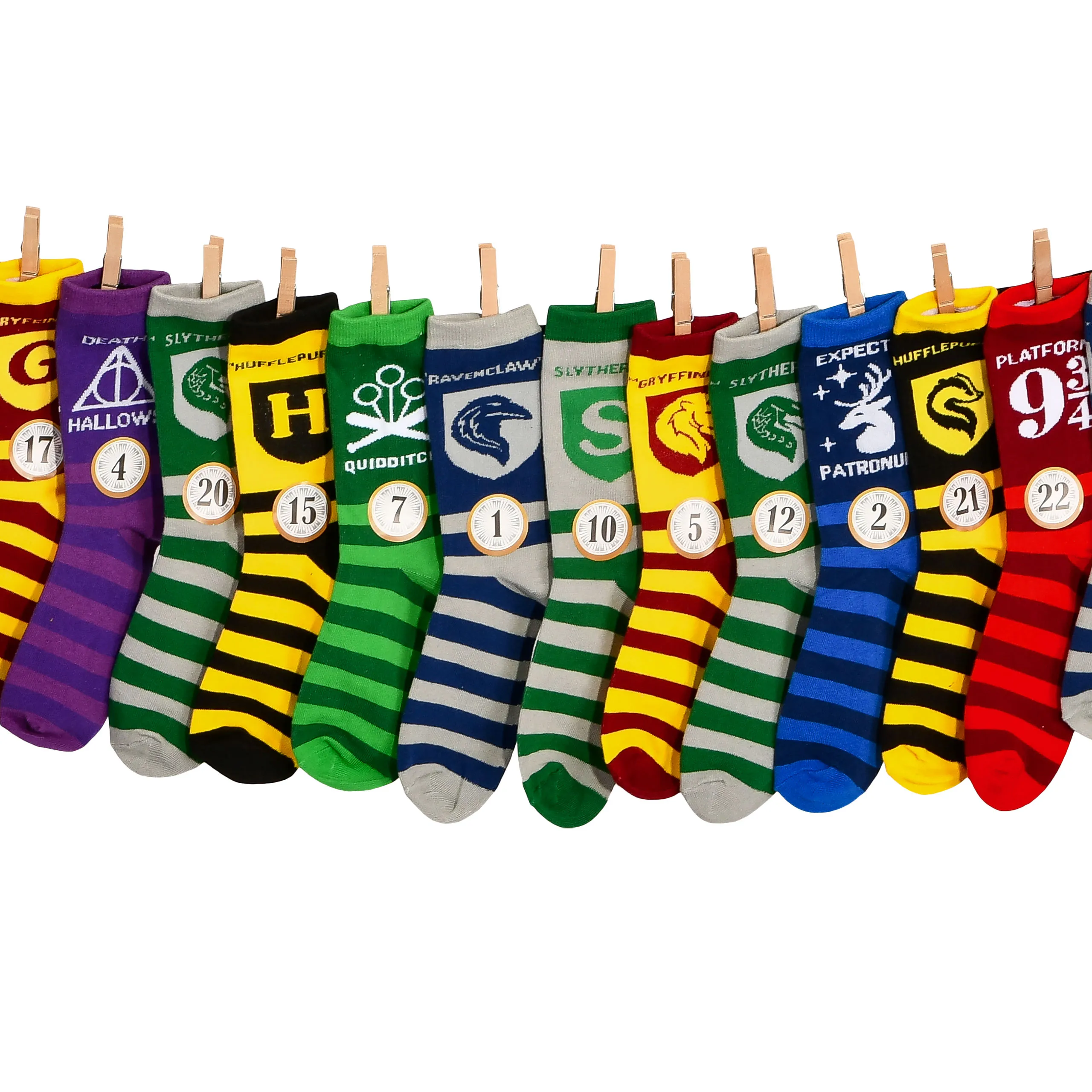 Harry Potter - Socken Adventskalender 2023 zum Befüllen