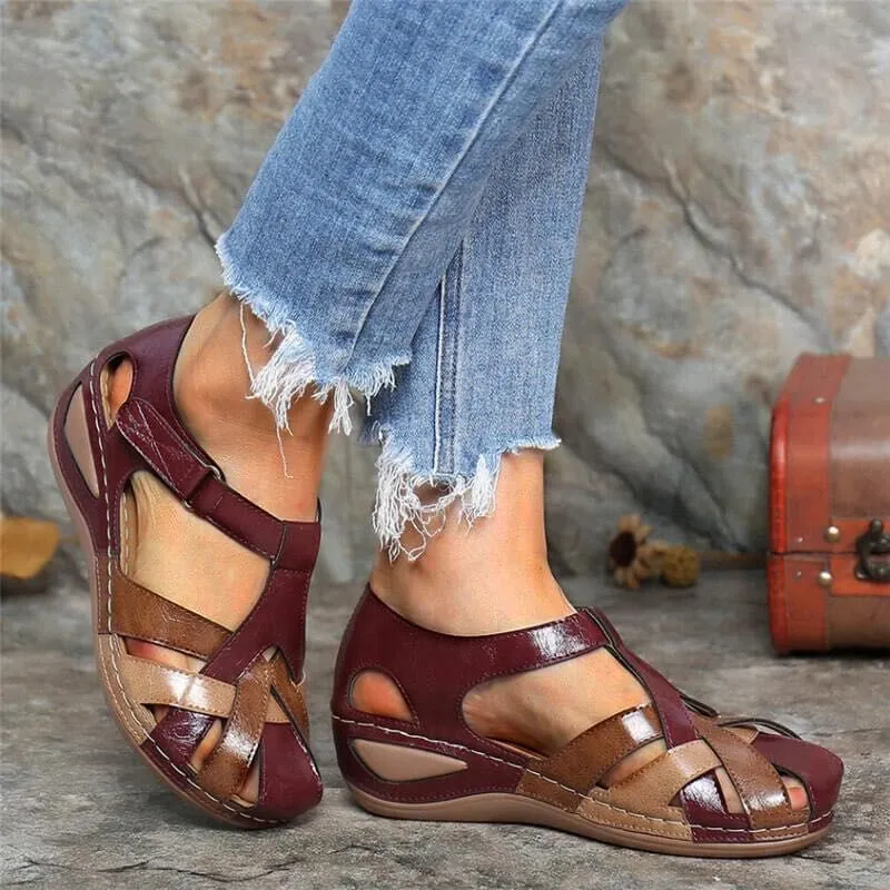 Heidi | Orthopädische Retro-Sandalen