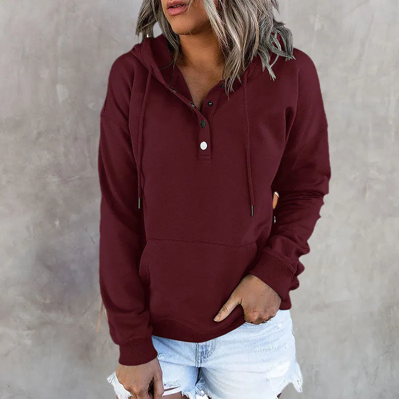 Heidi-Mode | Langarm Lässiges Sweatshirt