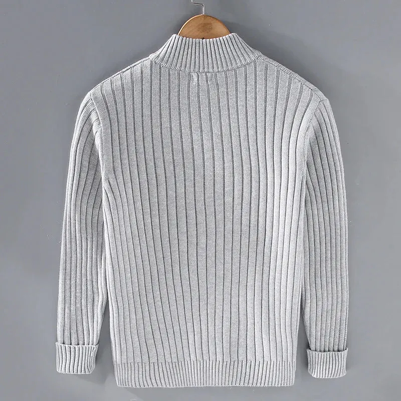 Heidi-Mode | Lässige Strickjacke mit Reißverschluss