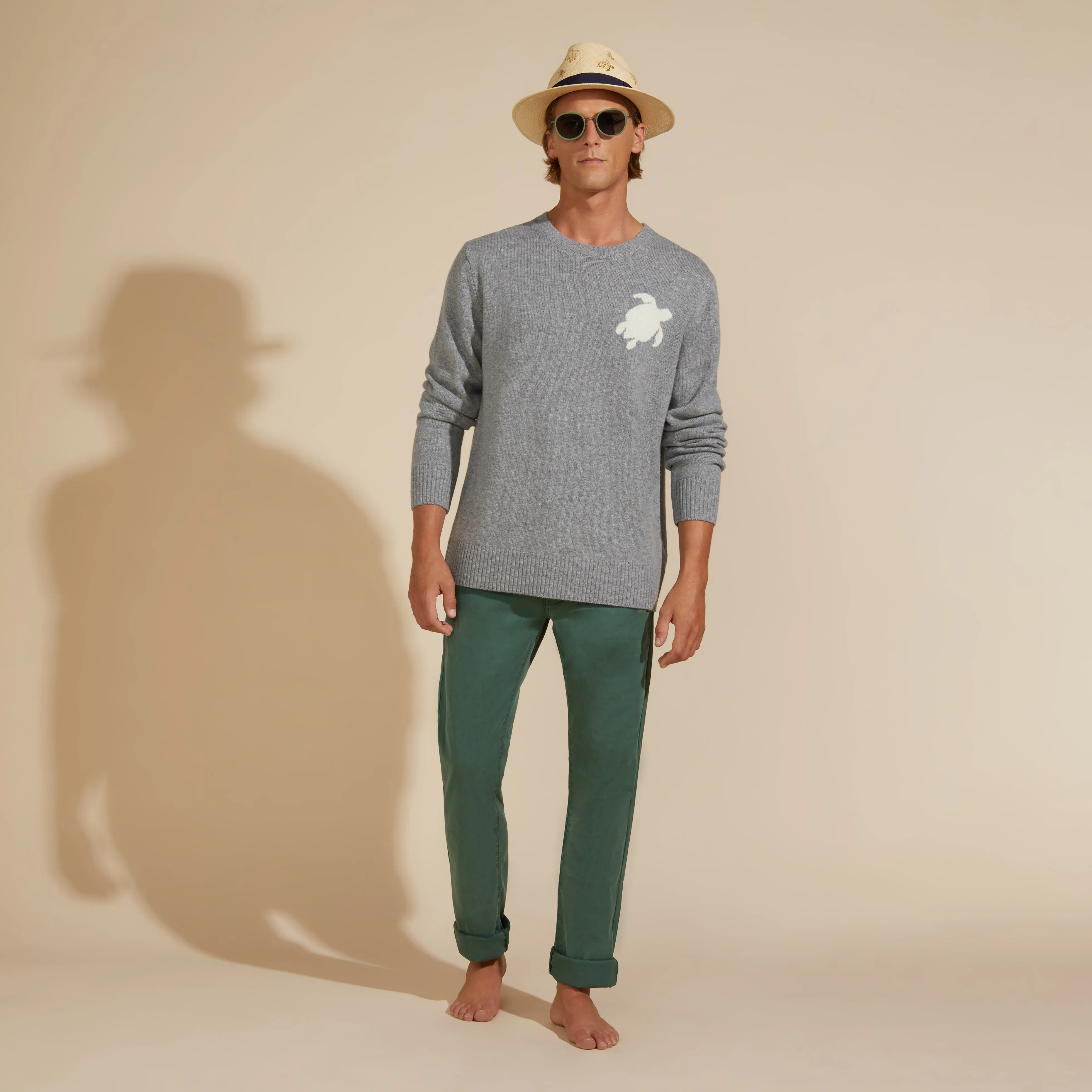 Herrenhose aus Tencel-Gabardine im 5-Taschen-Design