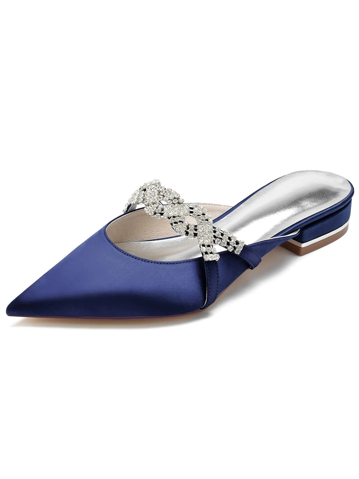 Ktzchen-Sandalen mit Glitzerkristallen