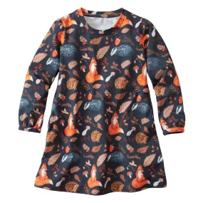 Langarmkleid aus Bio-Baumwolle