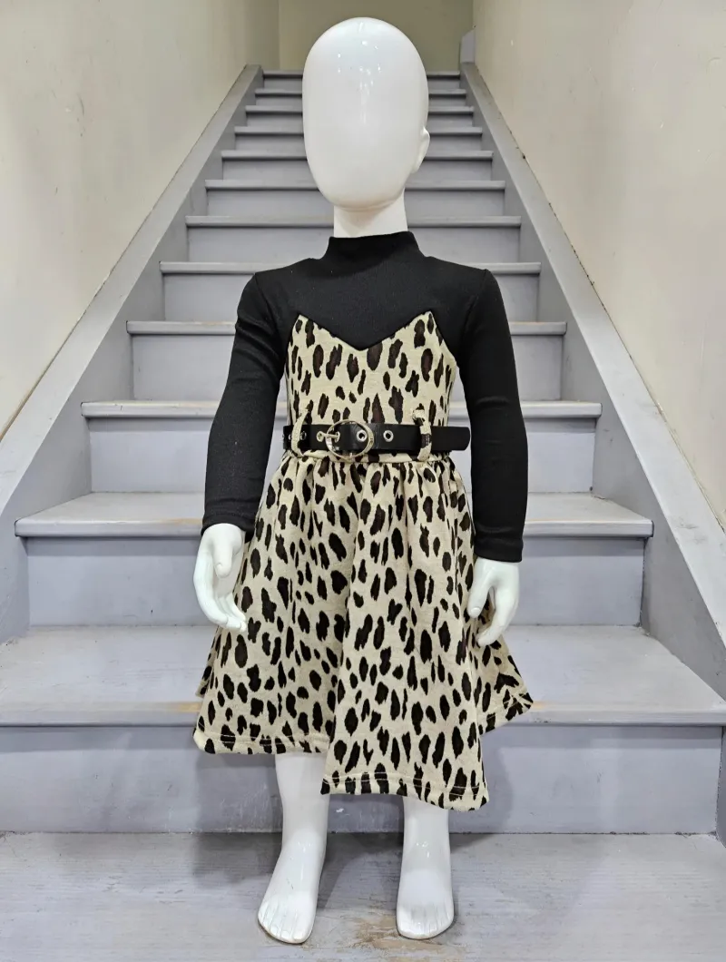 Langarmkleid für Mädchen
