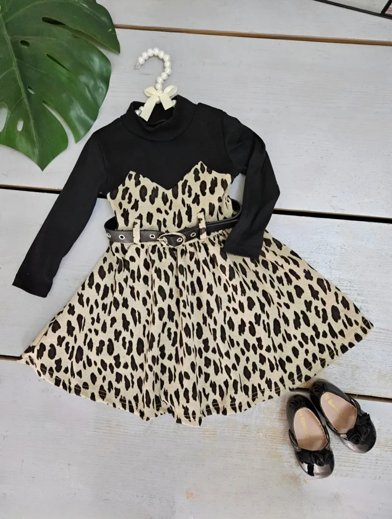 Langarmkleid für Mädchen