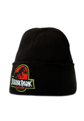 LOGOSHIRT Mütze 'Jurassic Park' in Schwarz