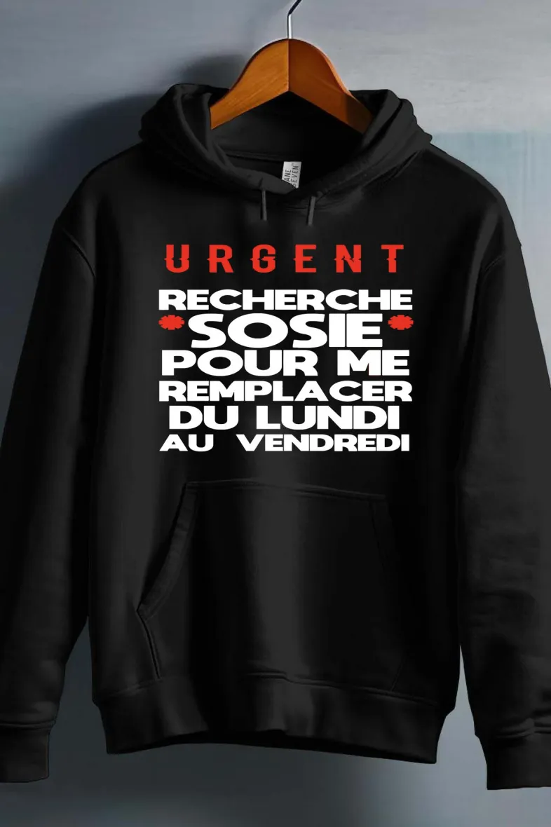 Lookalike Friday – Herren-Sweatshirt mit Kapuze