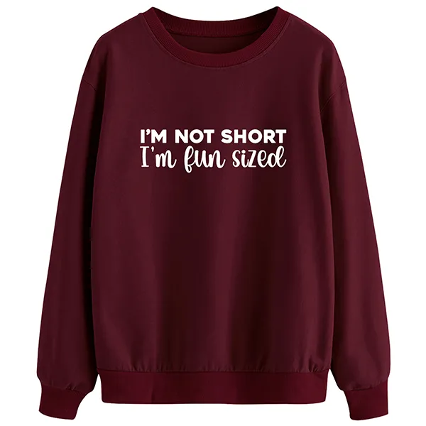 Lustiges Sweatshirt mit Aufdruck 