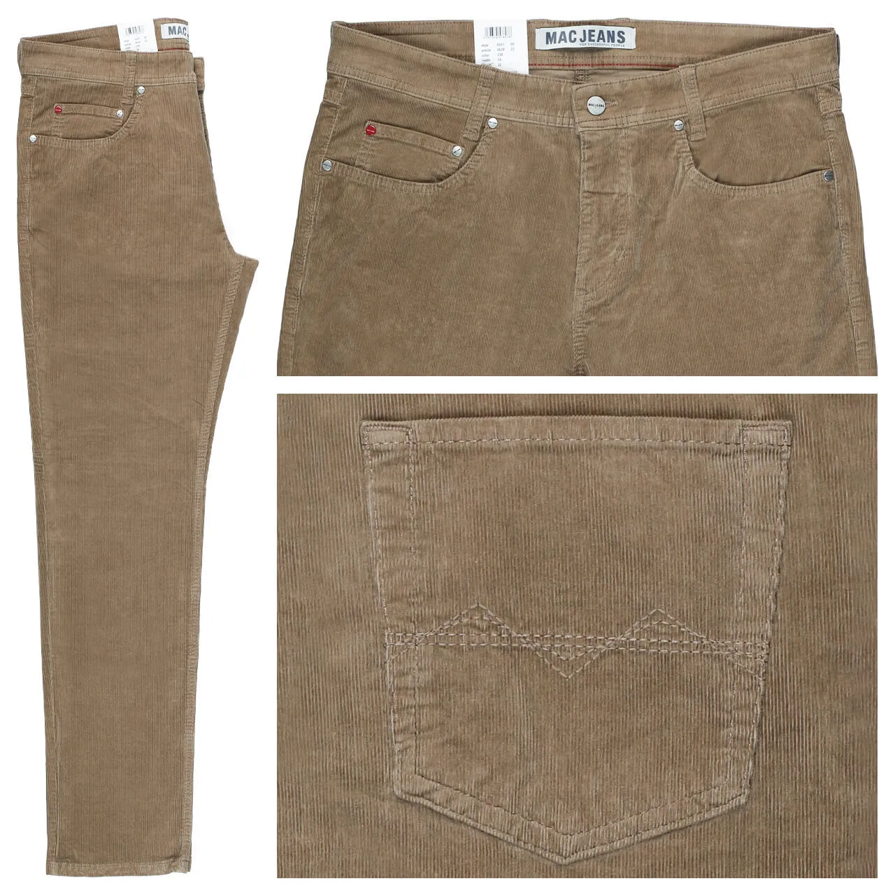 MAC Arne Herrenhose in Braun kaufen | 238