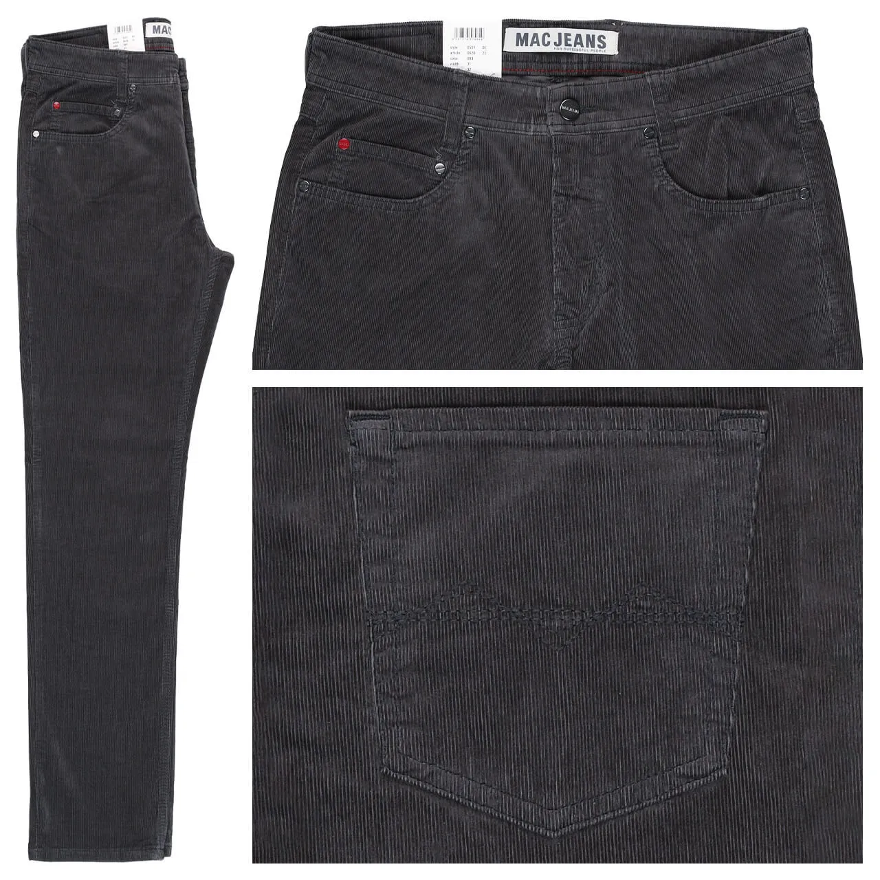 MAC Arne Herrenhose in Grau kaufen | 084