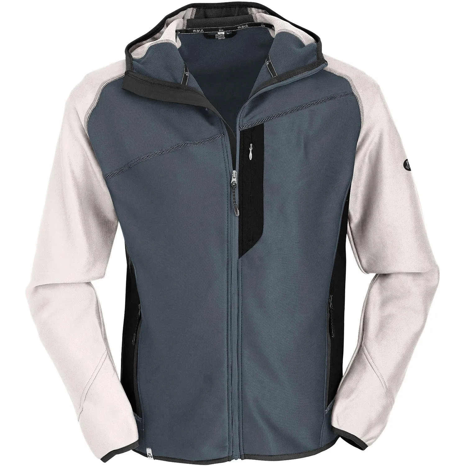 Maul Sport Taufstein II mit Kapuze Funktionsjacke Herren Grau im Online Shop von kaufen