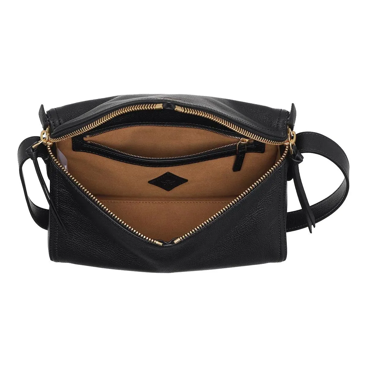   MCM  Diamant 3D Leather Shoulder Bag Small  Black  Schultertasche 