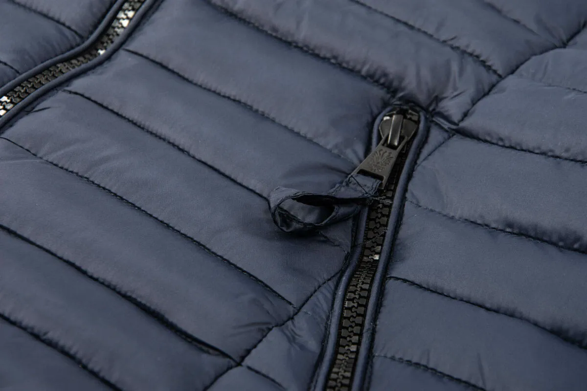 Navahoo Kimuk ladies spring quilted jacket hooded - Navy-Gr.M