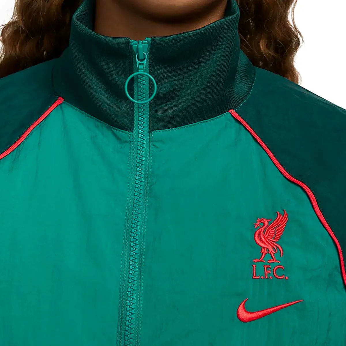 Nike FC Liverpool Tracksuit Jacke DR0485-389 - grün