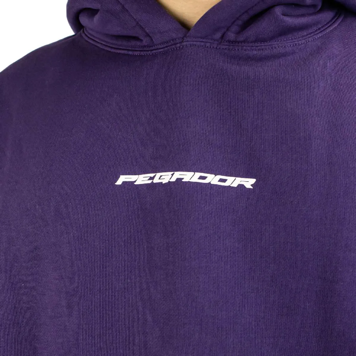 Pegador Dubose Oversized Hoodie PGDR-3941-489 - lila