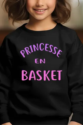 Princess In Bask – Rundhals-Sweatshirt für Mädchen