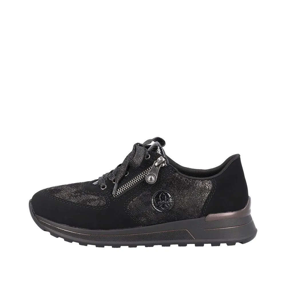 Rieker Damen Sneaker by Rieker nachtschwarz S23  N1411-90