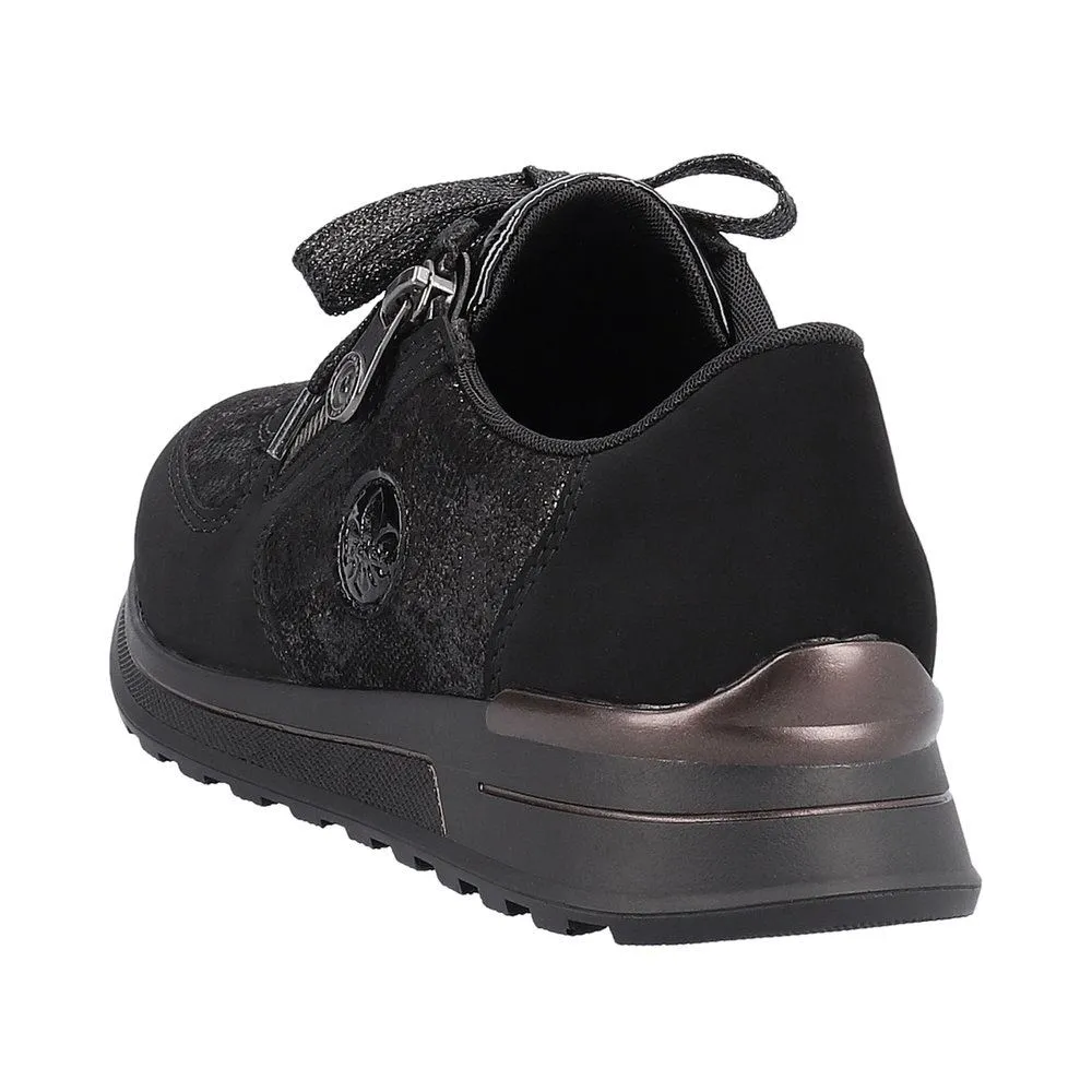 Rieker Damen Sneaker by Rieker nachtschwarz S23  N1411-90