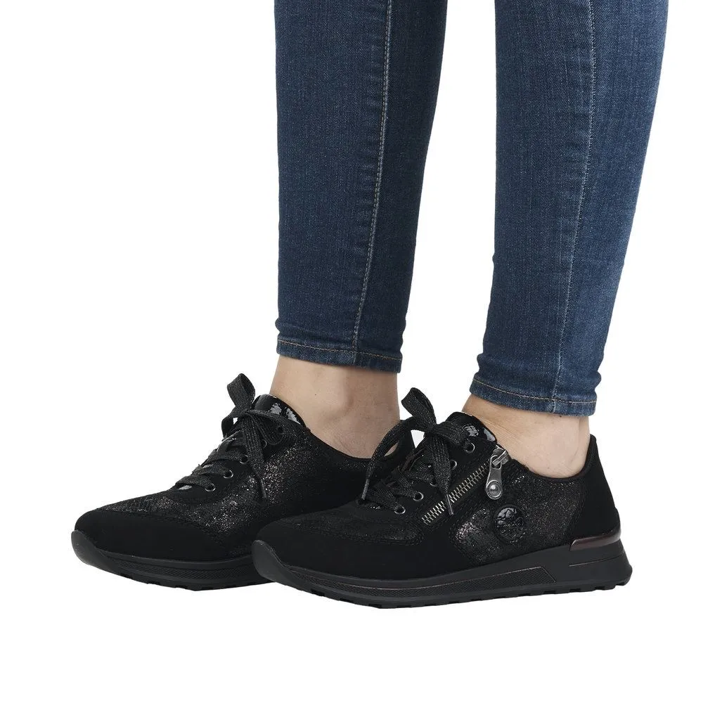 Rieker Damen Sneaker by Rieker nachtschwarz S23  N1411-90