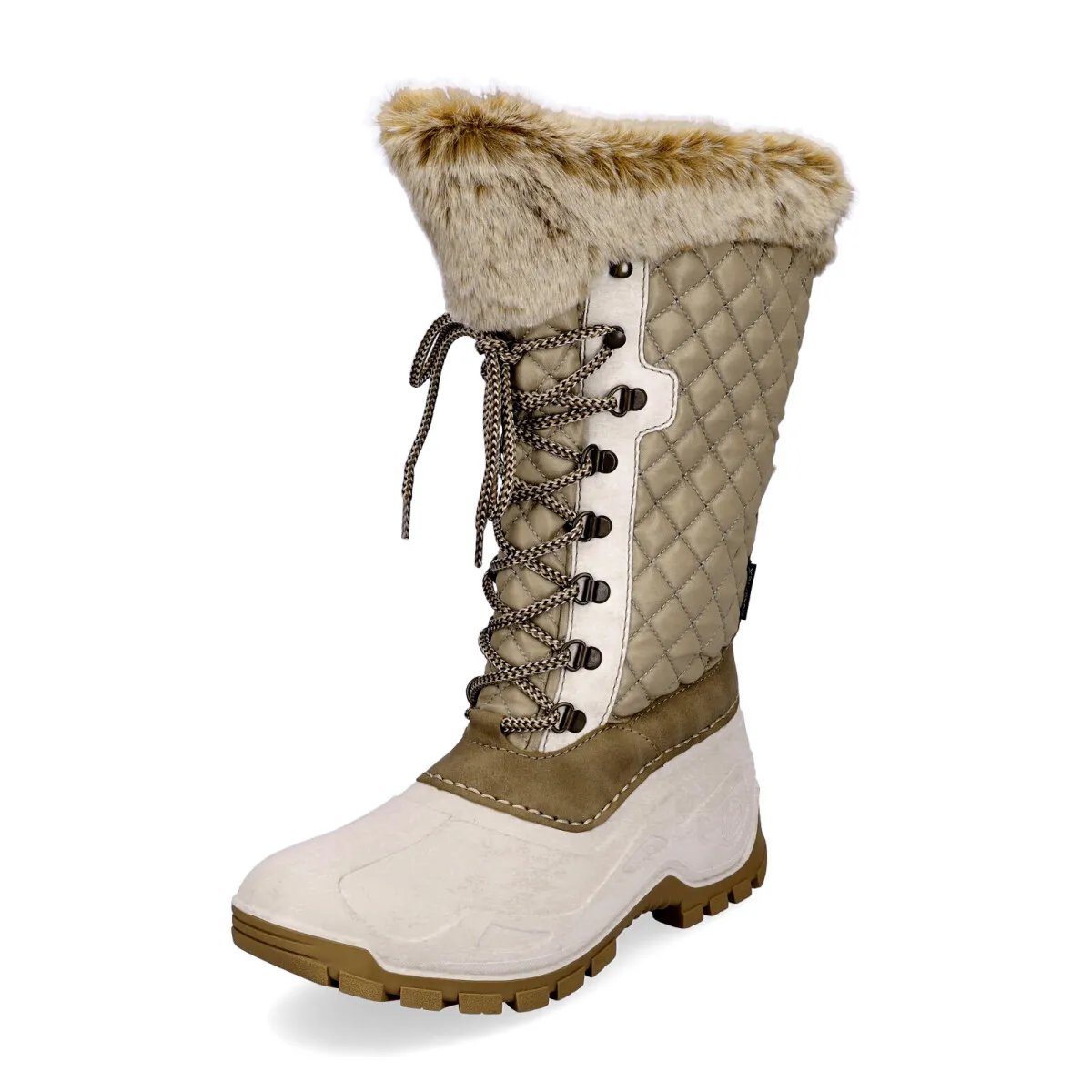 Rieker Damen Stiefel beige