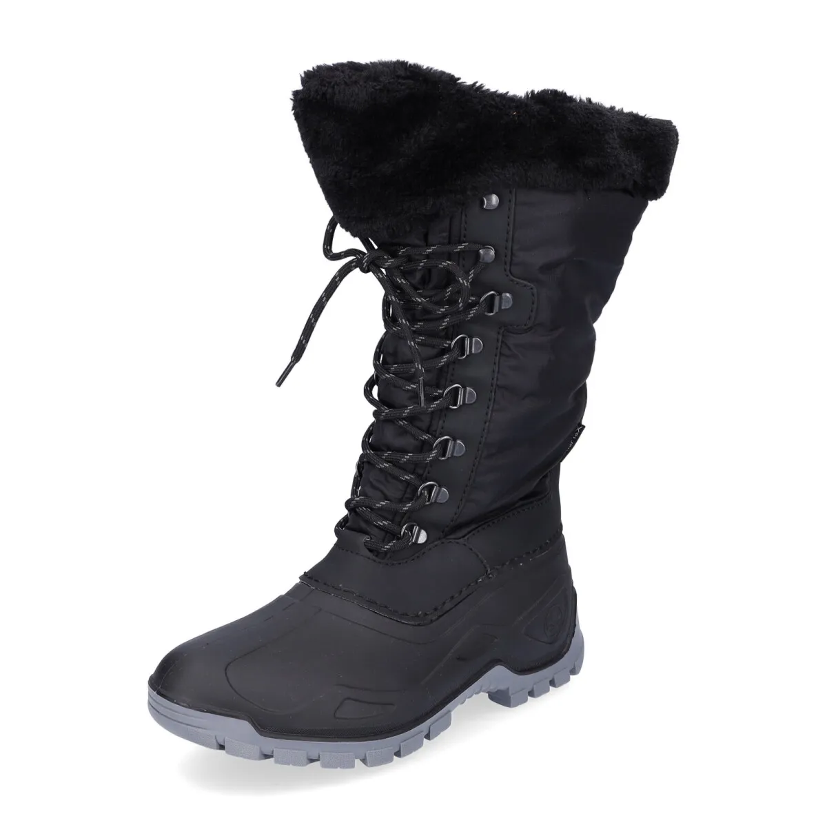 Rieker Damen Stiefel schwarz