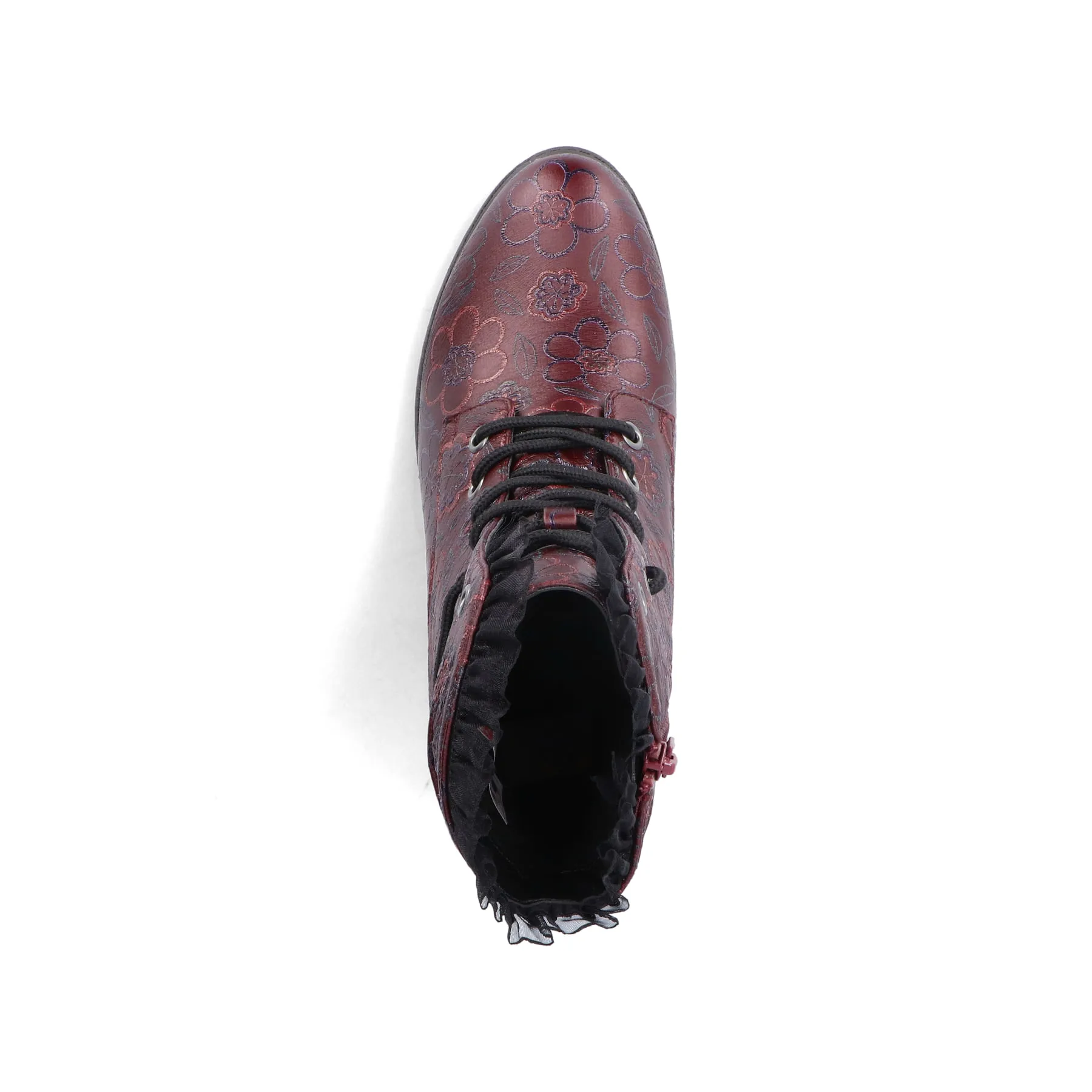 Rieker Damen Stiefeletten bordeaux | 96030-35
