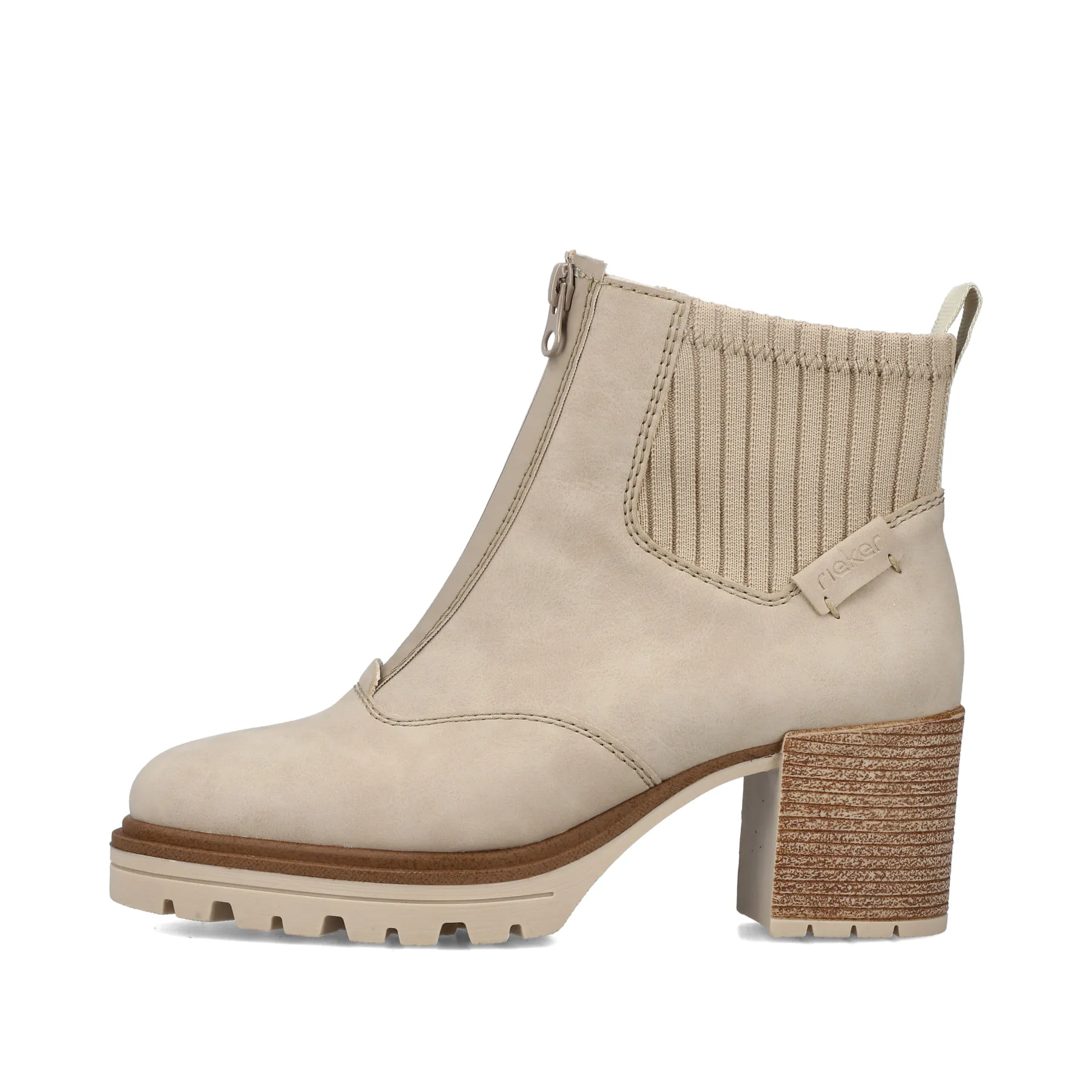 Rieker Damen Stiefeletten graubeige | Y9050-62