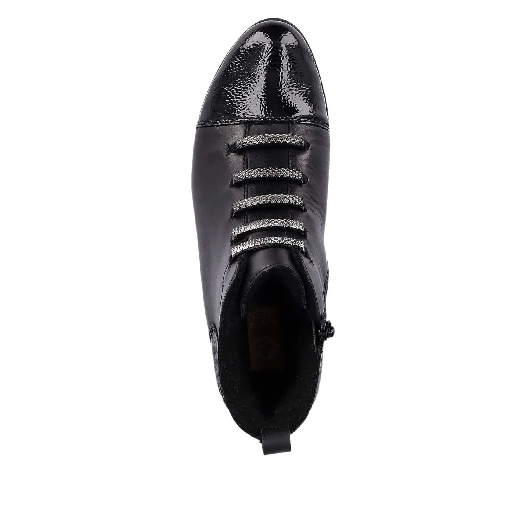 Rieker Damen Stiefeletten tiefschwarz | 78655-00