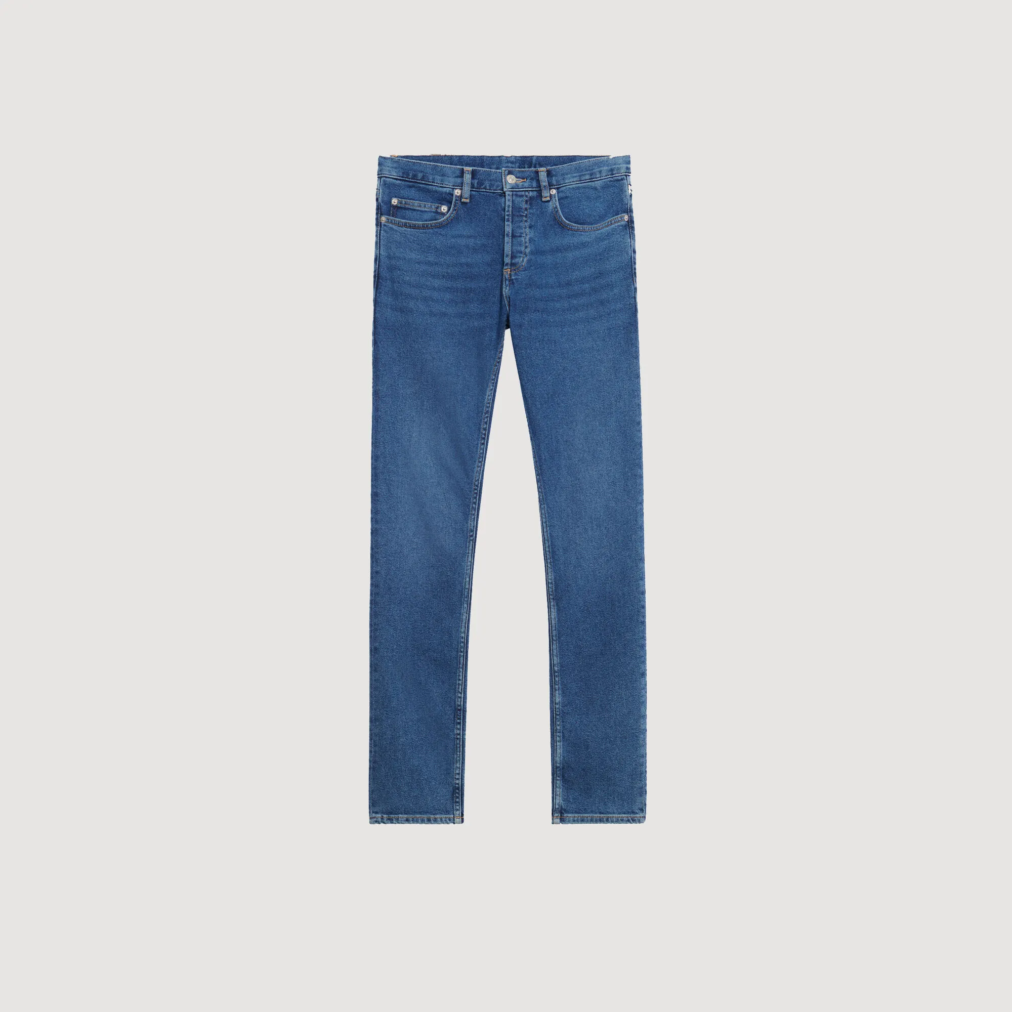 Slim Jeans mit Waterless-Waschverfahren